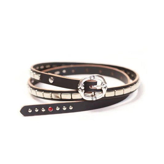 Skinny Belt 1.6 - Flat Studs