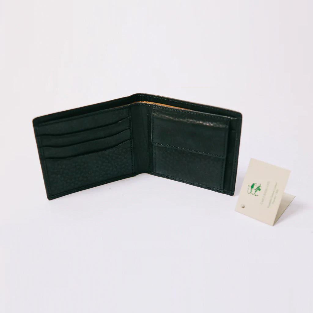 Bifold Wallet with Coin Pouch (Black)