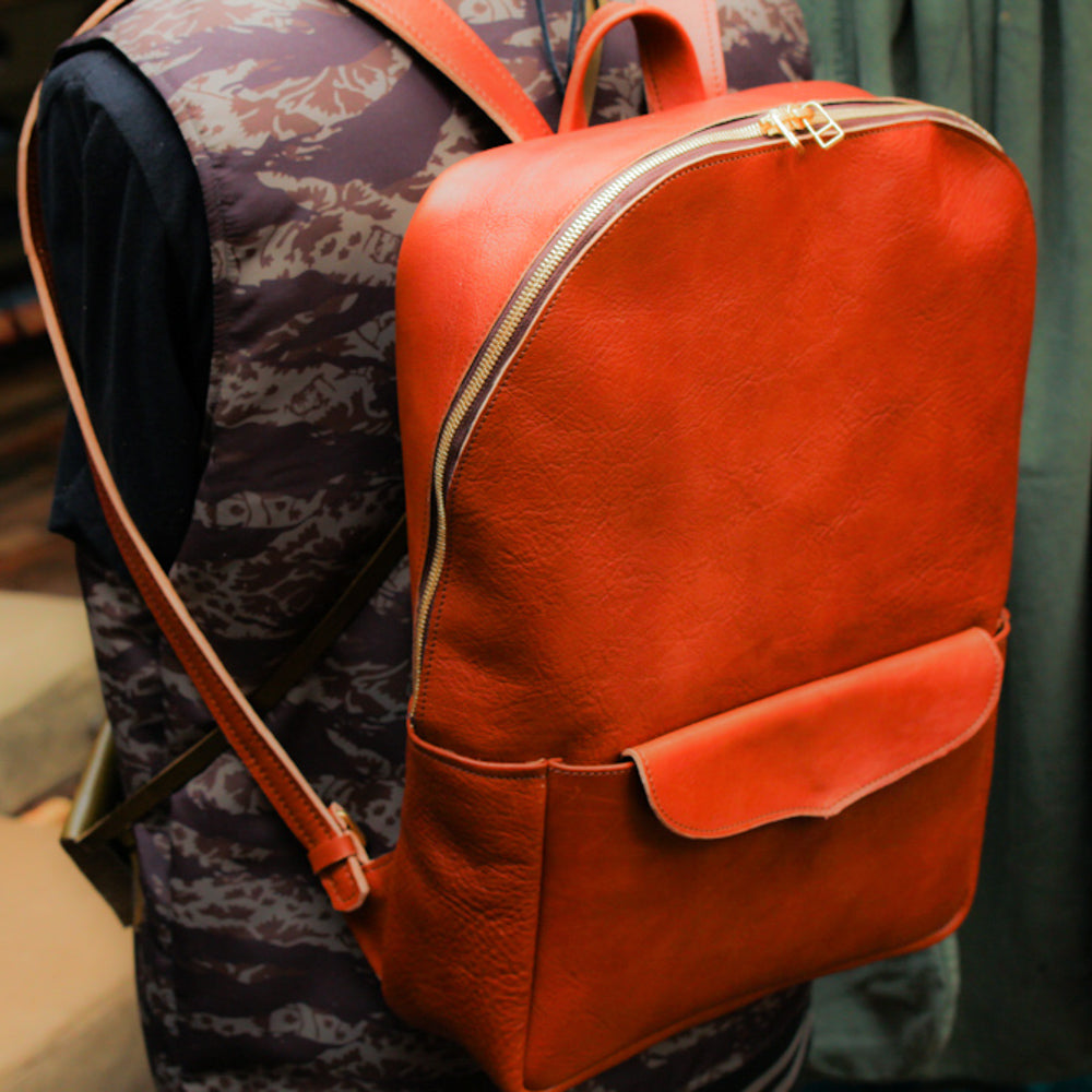 Leather Backpack (Italian Minerva Leather)