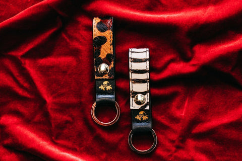 Leather Key Ring - Sioux Sabotage